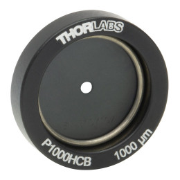 P1000HCB - Точечная диафрагма в оправе Ø1/2", диаметр отверстия: 1000 ± 10 мкм, материал: позолоченная медь, Thorlabs