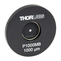 P1000MB - Точечная диафрагма в оправе Ø1", диаметр отверстия: 1000 ± 10 мкм, материал: молибден, Thorlabs