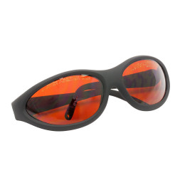 LG12B - Лазерные защитные очки, янтарно-желтые линзы, пропускание видимого излучения 11%, нельзя носить поверх мед. очков, Thorlabs