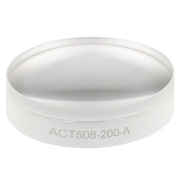 ACT508-200-A - Ахроматический дублет, фокусное расстояние: 200 мм, Ø2", просветляющее покрытие: 400 - 700 нм, Thorlabs