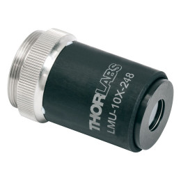 LMU-10X-248 - Фокусирующий объектив MicroSpot, 10X, просветляющее покрытие: 240 - 260 нм, NA=0.25, Thorlabs