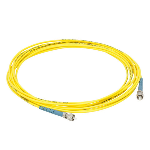 P1-630P-FC-5 - Соединительный оптоволоконный кабель с низким уровнем вносимых потерь, одномодовое оптоволокно, 5 м, диапазон рабочих длин волн: 633 - 780 нм, FC/PC разъем, Thorlabs
