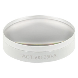 ACT508-250-A - Ахроматический дублет, фокусное расстояние: 250 мм, Ø2", просветляющее покрытие: 400 - 700 нм, Thorlabs
