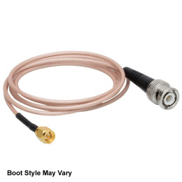 CA2848 - SMA коаксиальный кабель, штекерный разъем SMA и штекерный разъем BNC, длина: 48" (1219 мм), Thorlabs