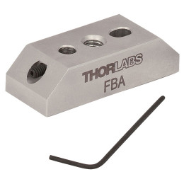 FBA - Адаптер для крепления оптомеханических элементов оптоволоконных систем на стержни Ø1/2”, резьба: 8-32, Thorlabs