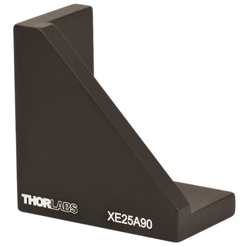 XE25A90 - Правый угловой кронштейн для крепления оптических рельс (25 мм), Thorlabs