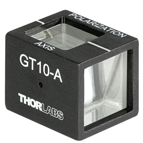 GT10-A - Призма Глана-Тейлора, апертура: 10 мм, покрытие: 350* - 700 нм, Thorlabs