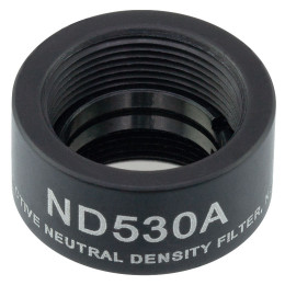 ND530A - Отражающий нейтральный светофильтр, Ø1/2", резьба на оправе: SM05, оптическая плотность: 3.0, Thorlabs