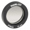 P75HW - Точечная диафрагма в оправе Ø1/2", диаметр отверстия: 75 ± 3 мкм, Thorlabs