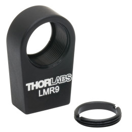 LMR9 - Держатель для линз диаметром 9 мм со стопорным кольцом, крепление: 8-32, Thorlabs