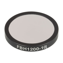 FBH1200-10 - Полосовой фильтр, Ø25 мм, центральная длина волны 1200 нм, ширина полосы пропускания 10 нм, Thorlabs