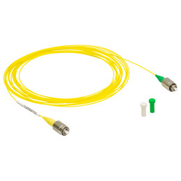 P5-SMF28Y-FC-5 - Соединительный оптоволоконный кабель, одномодовое оптоволокно, 5 м, диапазон рабочих длин волн: 1260 - 1625 нм, FC/PC и FC/APC разъем, оболочка: Ø900 мкм, Thorlabs
