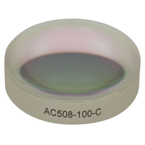 AC508-100-C - Ахроматический дублет, фокусное расстояние: 100.0 мм, Ø2", просветляющее покрытие: 1050 - 1700 нм, Thorlabs