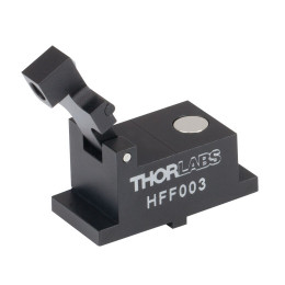 HFF003 -  Держатель оптических волокон Ø150 мкм - Ø341 мкм,  V-образная выемка, для многоосных платформ, быстроразъемный захват, Thorlabs