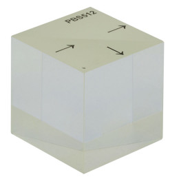 PBS512 - Поляризационный светоделительный куб, сторона куба: 2", рабочий диапазон: 620 - 1000 нм, Thorlabs