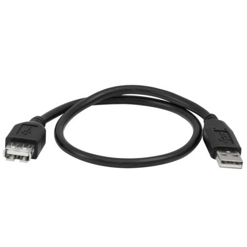 USB-C-18 - Высокоскоростной USB кабель, длина: 18", разъемы: USB 2.0 Type-A, черный, Thorlabs