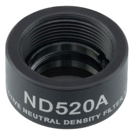 ND520A - Отражающий нейтральный светофильтр, Ø1/2", резьба на оправе: SM05, оптическая плотность: 2.0, Thorlabs
