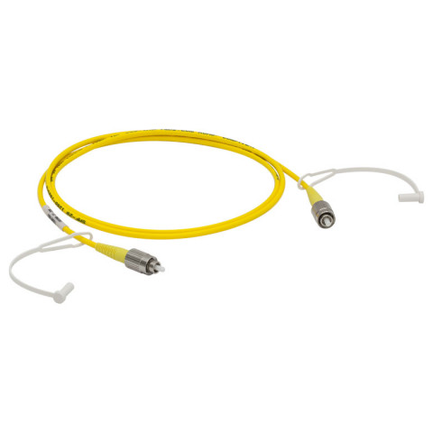 P1-SMF28E-FC-1 - Соединительный оптоволоконный кабель, одномодовое оптоволокно, 1 м, диапазон рабочих длин волн: 1260 - 1625 нм, FC/PC разъем, Thorlabs