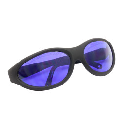 LG15B - Лазерные защитные очки, фиолетовые линзы, пропускание видимого излучения 15%, нельзя носить поверх мед. очков, Thorlabs