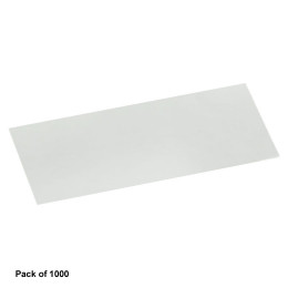 CG00K - Покровные стекла, толщина: 85 - 115 мкм (#0), 24 x 50 мм, 1000 шт., Thorlabs