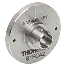 S1FCA2 - Адаптер Ø1" с разъемом FC/APC, без резьбы, узкий ключ (2.0 мм), Thorlabs