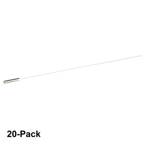 CFML52U-20 - Набор из 20 канюль с несколотым волокном, стальной наконечник Ø1.25 мм, диаметр сердцевины Ø200 мкм, числовая апертура 0.50, Thorlabs