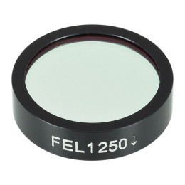 FEL1250 - Длинноволновый фильтр, Ø1", длина волны среза: 1250 нм, Thorlabs