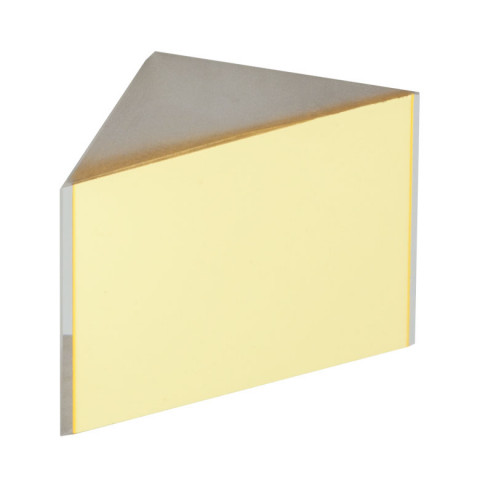 MRA15-M01 - Прямая треугольная зеркальная призма, золотое+защитное покрытие, отражение: 800 нм-20 мкм, сторона треугольника 15.0 мм, Thorlabs
