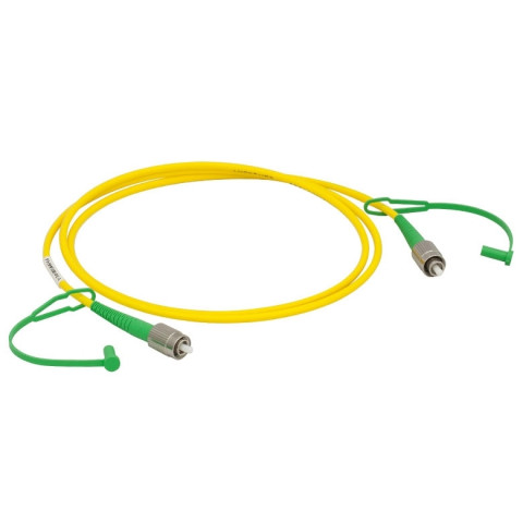 P3-SMF28E-FC-1 - Соединительный оптоволоконный кабель, одномодовое оптоволокно, 1 м, диапазон рабочих длин волн: 1260 - 1625 нм, FC/APC разъем, Thorlabs