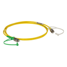 P5-830A-PCAPC-1 - Соединительный оптоволоконный кабель, одномодовое оптоволокно, 1 м, диапазон рабочих длин волн: 830 - 980 нм, FC/PC и FC/APC разъем, Thorlabs