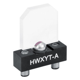 HWXYT-A - Плоскопараллельная пластинка, закрепленная на шаровом шарнире, толщина 2.5 мм, кварцевое стекло, просветляющее покрытие: 350-700 нм, Thorlabs