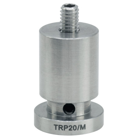 TRP20/M - Стержень с основанием для крепления прижимом, диаметр: 12 мм, винт: M4, нижнее отверстие с резьбой: M6, длина: 20.0 мм, Thorlabs