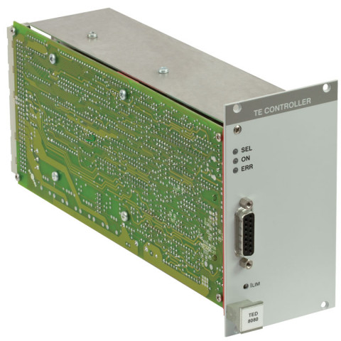 TED8080 - Контроллер температуры для модульных систем серии PRO8, рабочий ток: ±8 A, макс. мощность на выходе: 64 Вт, Термистор / интегральный датчик, ширина: 2 паза модульной системы, Thorlabs