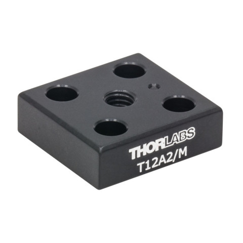 T12A2/M - Пластинка-адаптер для трансляторов серии T12, резьбовые отверстия: M4, метрическая резьба, Thorlabs