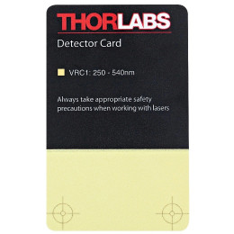 VRC1 - Визуализатор лазерного излучения для УФ и видимого диапазонов: 250 - 540 нм, Thorlabs