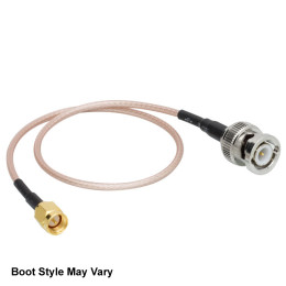 CA2812 - SMA коаксиальный кабель, штекерный разъем SMA и штекерный разъем BNC, длина: 12" (304 мм), Thorlabs