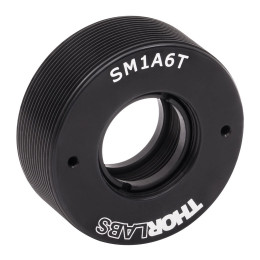 SM1A6T - Переходник с внешней резьбой SM1 и внутренней резьбой SM05, толщина: 0.40", Thorlabs