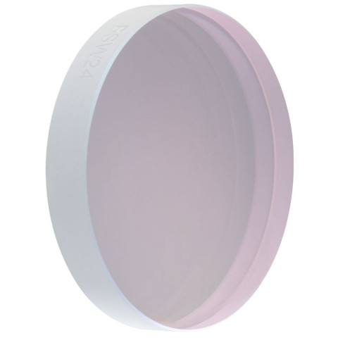 BSW24 - Светоделительная пластина из кварцевого стекла, Ø2", 50:50, покрытие для 0.9 - 2.6 мкм, толщина: 8 мм, Thorlabs