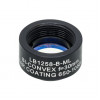 LB1258-B-ML - N-BK7 двояковыпуклая линза в оправе, Ø1/2", фокусное расстояние 30.0 мм, просветляющее покрытие: 650 - 1050 нм, Thorlabs