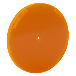 ADF9 - Флюоресцирующий юстировочный диск, оранжевый, диаметр отверстия: Ø1.5 мм, Thorlabs