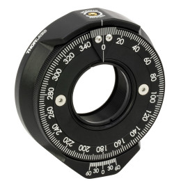 RSP1X15 - Держатель оптики Ø1" (Ø25.4 мм) с возможностью непрерывного (360°) и  дискретного (15°) вращения закрепляемых элементов, крепления: 8-32, Thorlabs
