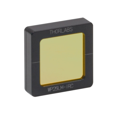 WP25LM-IRC - Сеточный поляризатор в оправе, 25.0 мм x 25.0 мм, рабочий диапазон: 7 - 15 мкм, Thorlabs