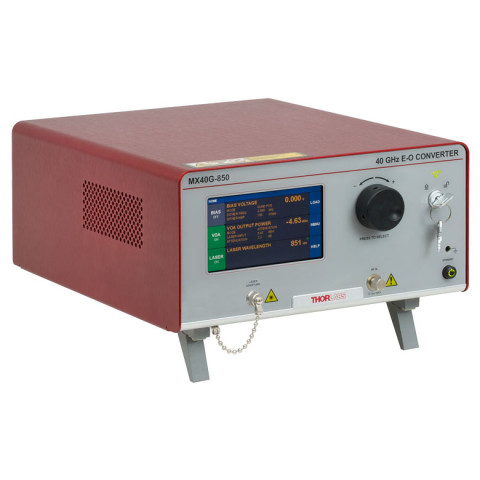 MX40G-850 - Калиброванный электронно-оптический преобразователь, лазер: 852 нм, частотная характеристика: DC - 40 ГГц, Thorlabs