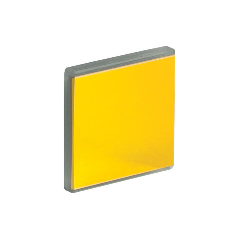 ME1S-M01 - Плоское квадратное зеркало с золотым покрытием, 1", 3.2 мм толщиной, Thorlabs