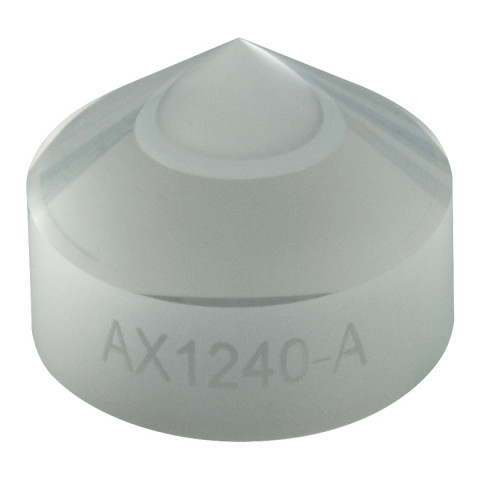 AX1240-A - Аксикон, угол при основании: 40.0°, UVFS, покрытие: 350 - 700 нм, диаметр: Ø12.7 мм (Ø1/2"), Thorlabs