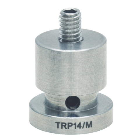 TRP14/M - Стержень с основанием для крепления прижимом, диаметр: 12 мм, винт: M4, нижнее отверстие с резьбой: M6, длина: 14.4 мм, Thorlabs