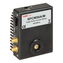SPCM50A/M - Модуль счета одиночных фотонов, диапазон рабочих длин волн: 350 - 900 нм, диаметр активной области детектора: 50 мкм, метрическая резьба, Thorlabs