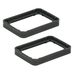 EECRB - Резиновые лицевые панели для алюминиевых корпусов серии EEC, 2 упаковки, Thorlabs