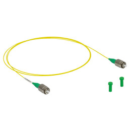 P3-SMF28Y-FC-1 - Соединительный оптоволоконный кабель, одномодовое оптоволокно, 1 м, защитная оболочка: Ø900 мкм, рабочий диапазон: 1260-1625 нм, FC/APC разъем, Thorlabs