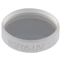 BSF05-UV - Светоделительная пластинка для уменьшения мощности падающего излучения, Ø1/2", просветляющее покрытие: 250-420 нм, Thorlabs
